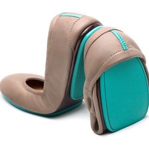 Tieks Taupe Flats - Size 9